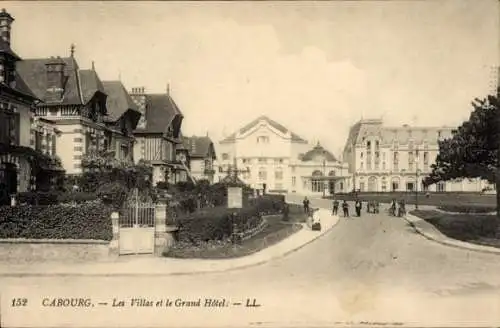 Ak Cabourg Calvados, Villen, Grand Hotel