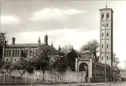 Ak Bornstedt Potsdam, Ev. Kirche