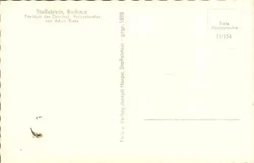 Ak Staffelstein Oberfranken, Rathaus, Rechenbuch von Adam Riese