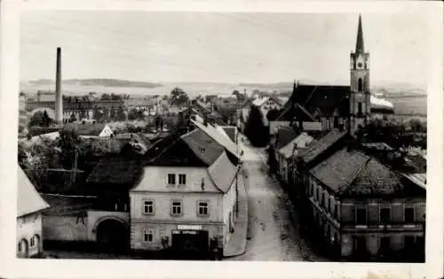 Ak Zákupy Reichstadt Region Reichenberg, Gesamtansicht