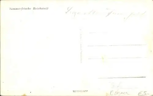 Ak Zákupy Reichstadt Region Reichenberg, Gesamtansicht