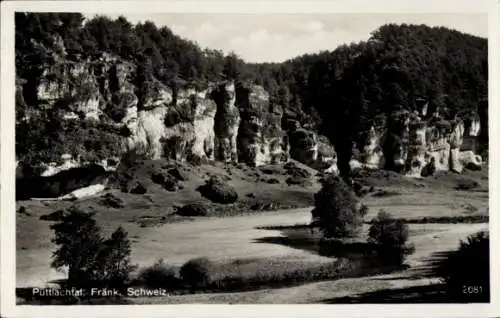 Ak Pottenstein in Oberfranken, Püttlachtal