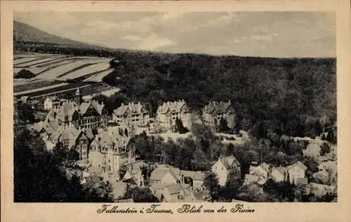 Ak Falkenstein Königstein im Taunus, Blick von der Ruine