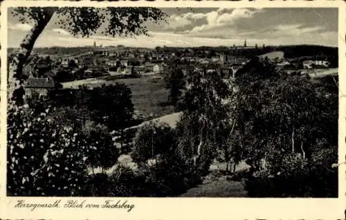 Ak Herzogenrath Nordrhein Westfalen, Blick vom Fuchsberg