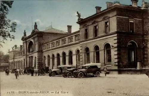 Ak Bonn am Rhein, Bahnhof