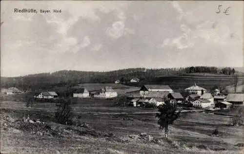 Ak Riedlhütte Niederbayern, Panorama