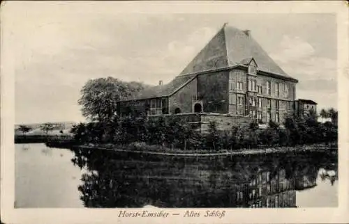 Ak Horst (Emscher) Gelsenkirchen im Ruhrgebiet, Altes Schloss