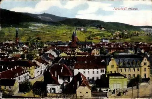 Ak Neustadt an der Haardt Neustadt an der Weinstraße, Panorama