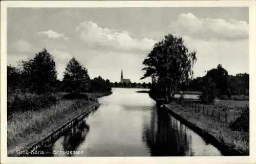 Ak Groß Köris im Kreis Dahme Spreewald, Schulzensee