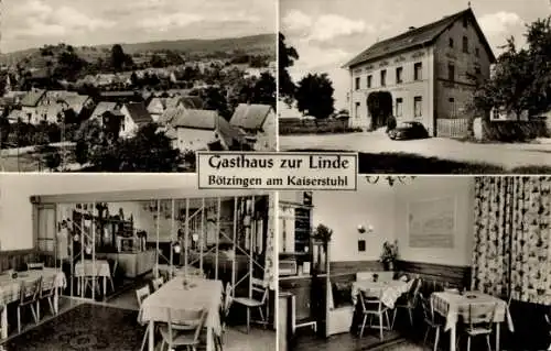 Ak Bötzingen im Schwarzwald, Gasthaus zur Linde, Gesamtansicht