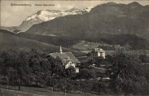 Ak Schwarzenberg Kanton Luzern, Chalet Alpenblick