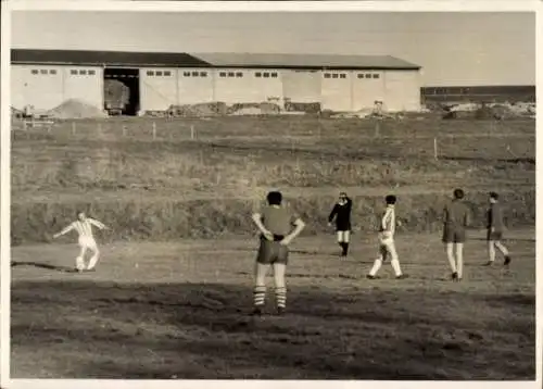 Foto Gahlenz Oederan Sachsen, Fußballspiel