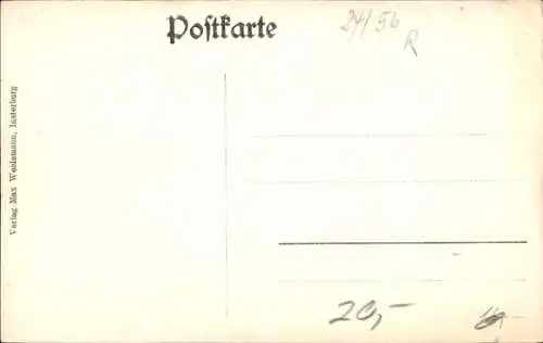 Ak Tschernjachowsk Insterburg Ostpreußen, Alter Markt, Kirche