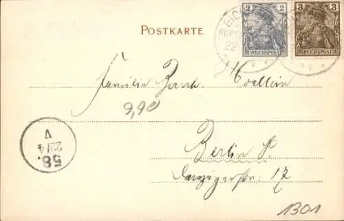 Ak Chorin in der Mark, Alte Klosterschänke, Gruß aus  Verlag C. F. Habermann, Eberswalde