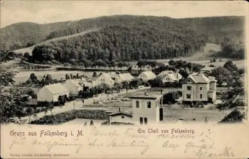 Ak Falkenberg in der Mark, Schlösser, Gruß aus Falkenberg i. M., Teil von Falkenberg, Verlag J...