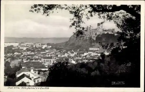 Foto Ak Leiria Portugal, Panorama, Castelo