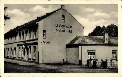 Ak Boisheim Viersen in Nordrhein Westfalen, Restauration zum Deutschen Eck