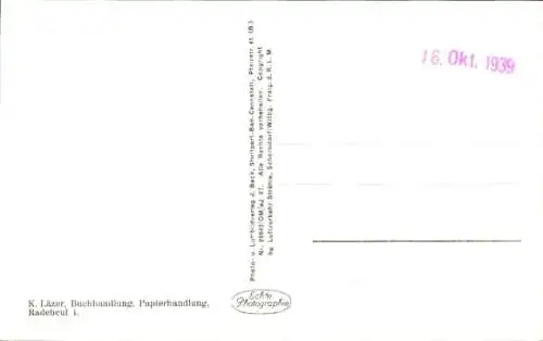 Ak Radebeul in Sachsen, Radebeul aus dem Flugzeug