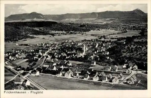 Ak Frickenhausen am Neckar Württemberg, Fliegeraufnahme