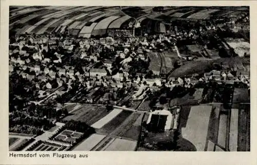 Ak Hermsdorf in Thüringen, Fliegeraufnahme