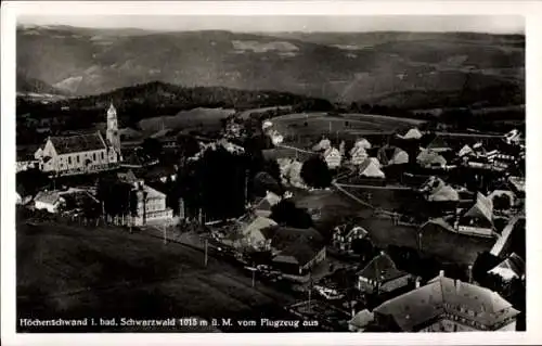 Ak Höchenschwand im Schwarzwald, Fliegeraufnahme