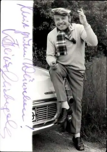 Foto Karl-Heinz Niebergall, Conferencier, Autogramm
