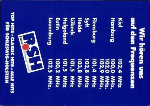 Ak Radiomoderator Carsten Kock, RSH, Autogramm