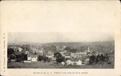 PC Otisville New York USA, Panorama, Mountain Road