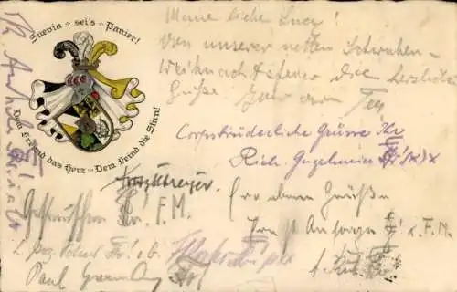 Studentika Ak Stuttgart, Corps Suevia, Wappen, RSC