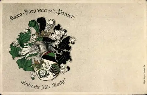 Studentika Ak Berlin Wilmersdorf, Corps Saxo Borussia, Wappen, RSC