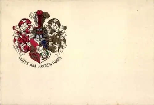 Studentika Ak Hannover, Corps Brunsviga, Parkstraße 7A, Wappen, RSC