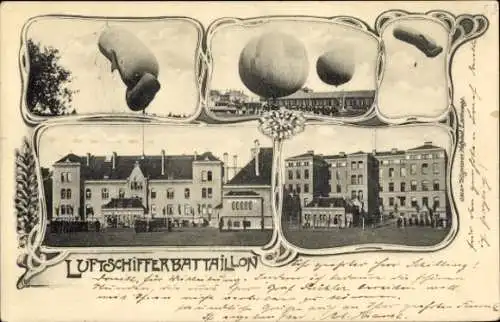 Ak Luftschifferbataillon, Luftschiff, Beobachtungsballon