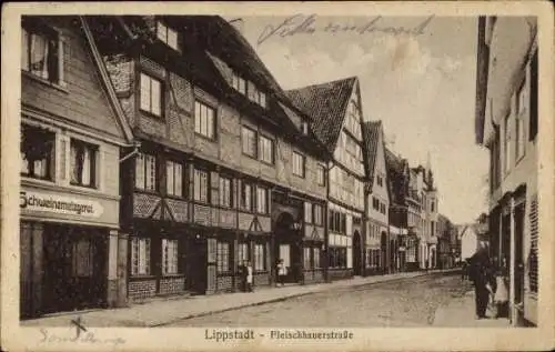 Ak Lippstadt in Westfalen, Fleischhauerstraße