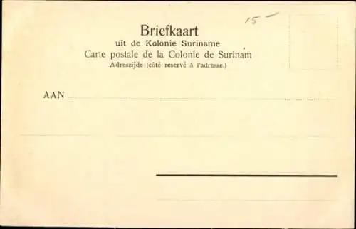 Ak Paramaribo Suriname, Heiligeweg