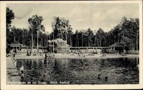 Ak Wusterhausen an der Dosse Prignitz, Seebad