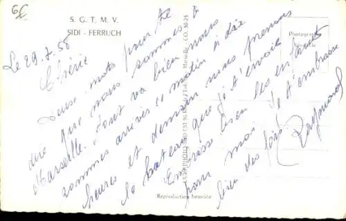 CPA Paquebot Sidi Ferruch, SGTM