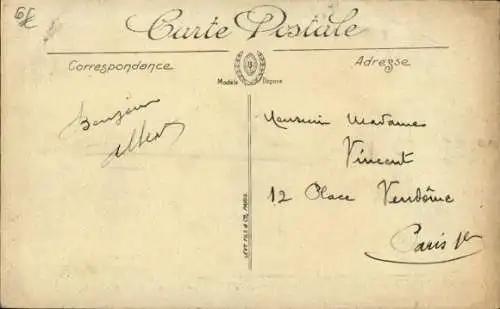 CPA Saint-Nazaire, Paquebot L'Espagne, Compagnie Générale Transatlantique