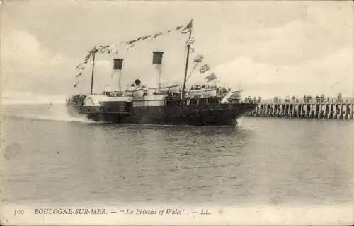 CPA Boulogne sur Mer, La Princess of Wales