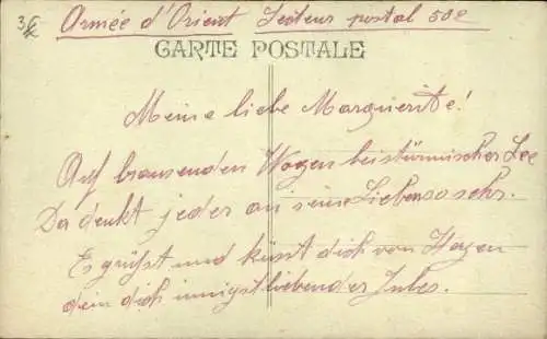 CPA Paquebot Souirah par grosse mer, Compagnie de Navigation Paquet