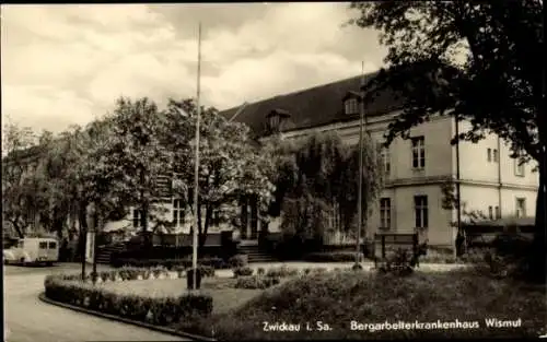 Ak Zwickau in Sachsen, Bergarbeiterkrankenhaus Wismut