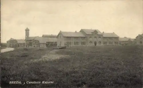 Ak Breda Nordbrabant Niederlande, BREDA. Cavallerie Kazerne.