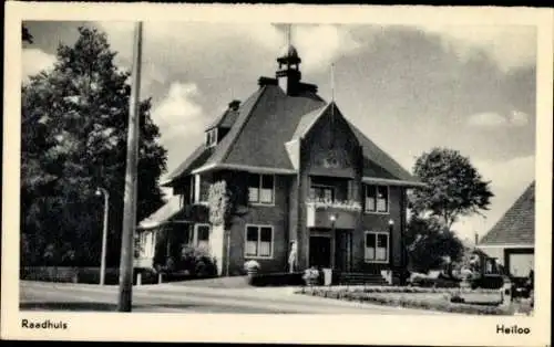 Ak Heiloo Nordholland Niederlande, Rathaus