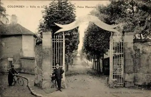 Ak Colombes Hauts de Seine, Villa de la Reine Henriette