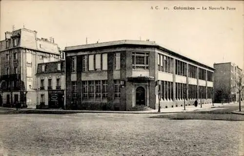 Ak Colombes Hauts de Seine, La Nouvelle Poste