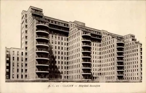 Ak Clichy Hauts de Seine, Hopital Beaujon