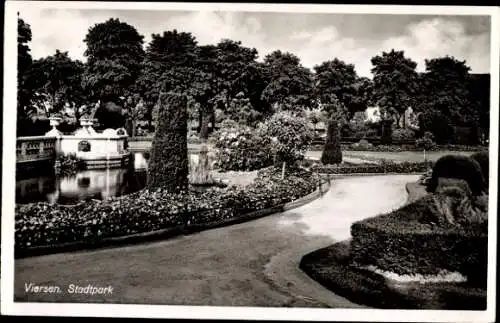 Ak Viersen in Nordrhein Westfalen, Stadtpark