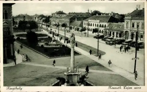 Ak Keszthely Kesthell Ungarn, Kossuth Lajos ucca