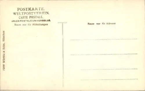 Ak München, Künstlerhaus, Synagoge