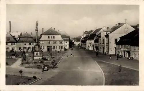 Ak Jablonné v Podještědí Deutsch Gabel Region Reichenberg, Ortspartie