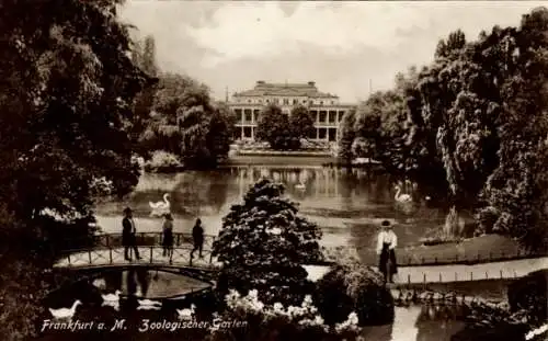 Ak Frankfurt am Main, Zoologischer Garten